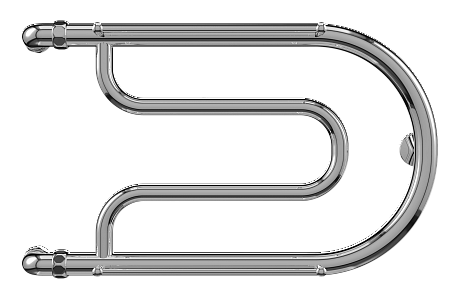 Фокстрот AISI 32х2 320х600 Полотенцесушитель  TERMINUS Шахты - фото 2